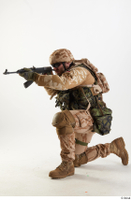  Photos Robert Watson Army Czech Paratrooper Poses aiming gun kneeling standing 0002.jpg